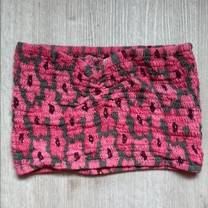 Benoa Swim Namika tube Top in Hau print